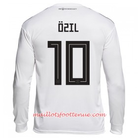 Maillot/Tenue Allemagne Ozil 10 Domicile Coupe du monde 2018 Manche Longue